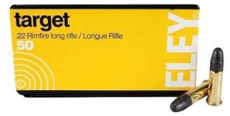 22 Long Rifle 40 Grain Lead 50 Rounds ELEY Ammunition